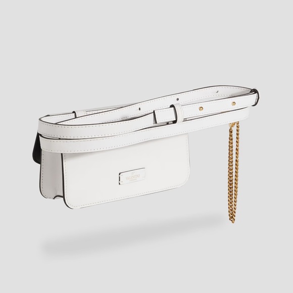 *SOLD* Valentino White Crossbody Belt Bag - Picture 12 of 12